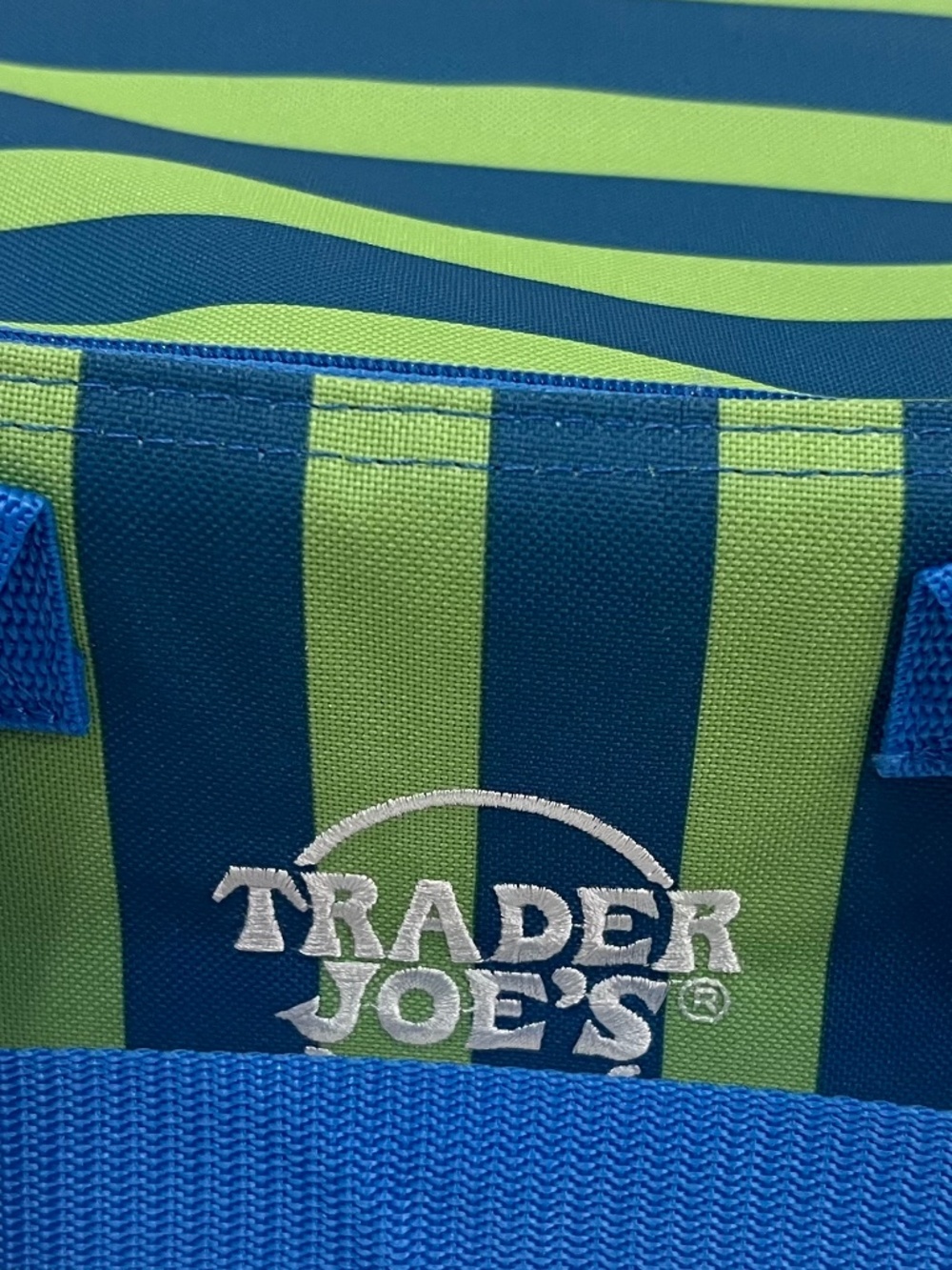 NWT Trader Joe’s Striped Mini Insulated Bag